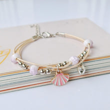 Load image into Gallery viewer, Glass Dried Flower Plant Bracelet Korean Simple Personalized Hipster Cherry Blossom Student Gift Ceramic Ornament