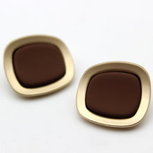 Load image into Gallery viewer, 5pcs/set Metal Button Rectangular Feel Button Point Oil Pearl Imitation Shell Coat Clip Clothing Decorative Button