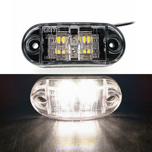 Load image into Gallery viewer, 1PC 12V 24V LED Side Marker Lights Warning Tail Light Auto Car External Lights Trailer Truck Lorry Yellow White Red Car Lamps