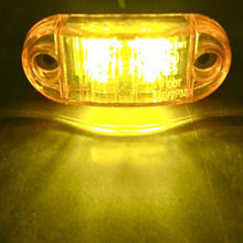 Load image into Gallery viewer, 1PC 12V 24V LED Side Marker Lights Warning Tail Light Auto Car External Lights Trailer Truck Lorry Yellow White Red Car Lamps