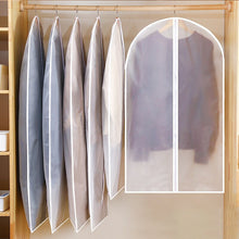 Load image into Gallery viewer, 1PC Clothes Hanging Garment Dress Suit Coat Dust Cover Home Storage Bag Pouch Case Organizer Wardrobe Hanging Clothing