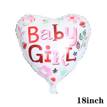 Load image into Gallery viewer, 1Pc Lovely Baby Foil Balloon Girl Boy Shower Rose Gold Blue Crown Birthday Party Decoration Kids Gift Inflatable Toy Helium Ball