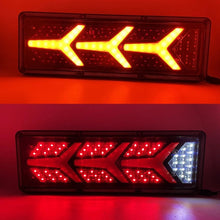 Load image into Gallery viewer, 1Pcs 21W Truck Trailer Rear Lights Camper Tail Lights Led 24v Waterproof Guide Y Series Warning Fog Lamp for Caravans UTE SUV
