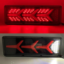 Load image into Gallery viewer, 1Pcs 21W Truck Trailer Rear Lights Camper Tail Lights Led 24v Waterproof Guide Y Series Warning Fog Lamp for Caravans UTE SUV