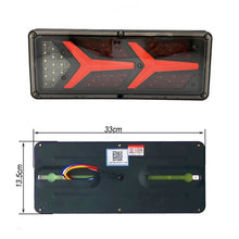 Load image into Gallery viewer, 1Pcs 21W Truck Trailer Rear Lights Camper Tail Lights Led 24v Waterproof Guide Y Series Warning Fog Lamp for Caravans UTE SUV