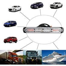 Load image into Gallery viewer, 1Pcs 24smd LED Strobe Light Car Emergency Warning Light 12V 24V Trailer Truck Strobos Auto Diode Yellow White Flashing Lamp