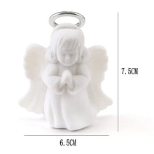 Load image into Gallery viewer, 1Piece White Jewelry Box lovely Angel Velvet wedding Ring box Necklace Display Box Gift box Container Case for Jewelry Packaging