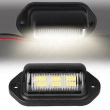 Load image into Gallery viewer, 1Set 6 LED Car License Number Plate Light for SUV Truck Trailer Van Tag Step Lamp White Bulbs Car Products License Plate Lights