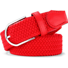 Load image into Gallery viewer, Fashion Tide Women Casual Stretch Braided Belt Men Elastic Belt Simple Practical Canvas Belt