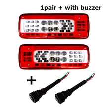 Load image into Gallery viewer, 1pc 24V For Renault Tail Lights For Volvo truck lights FH 460 FMX 500 Truck Reverse Brake Turn Stop Signal Tail Light 020565106
