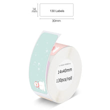 Load image into Gallery viewer, 1pcs P15 Printer Self-Adhesive Sticker Wire Cable Label Tape Paper Compatible for Phomemo D30 Marklife P11 P12 P15 Label Maker