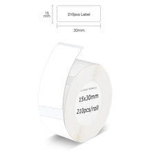 Load image into Gallery viewer, 1pcs P15 Printer Self-Adhesive Sticker Wire Cable Label Tape Paper Compatible for Phomemo D30 Marklife P11 P12 P15 Label Maker