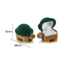 Load image into Gallery viewer, 1pcs Velvet Ring Box Stud Earring Rings Holder Case Jewelry Display Box Engagement Wedding Valentine's Day Gift Packaging Box