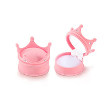 Load image into Gallery viewer, 1pcs Velvet Ring Box Stud Earring Rings Holder Case Jewelry Display Box Engagement Wedding Valentine's Day Gift Packaging Box