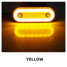 Load image into Gallery viewer, 1x 12V 24V Led Side Marker Light with Bracket Truck Clearance Lamp Tail Light Trailer Tractor Lorry Warning Parking Lamp