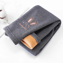 Load image into Gallery viewer, 2-6 Years Children's Plush Leggings Girls' Thick Winter Warm Pants Baby Cotton Pants Little Girl Cartoon Tights