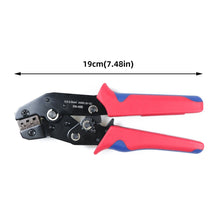 Load image into Gallery viewer, 2.8/4.8/6.3mm universal spring plug wire crimped crimping hand tool connection Terminals Electrical Insulated Assortment SN-48B