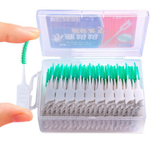 Load image into Gallery viewer, 20/150Pcs Interdental Brush Soft Rubber Teeth Cleaning Tools Dental Cleaning Between Teeth Toothbrush Oral Hygiene Care Tool 0ral irrigator