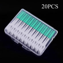 Load image into Gallery viewer, 20/150Pcs Interdental Brush Soft Rubber Teeth Cleaning Tools Dental Cleaning Between Teeth Toothbrush Oral Hygiene Care Tool 0ral irrigator
