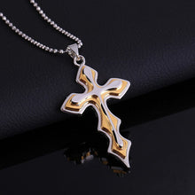 Load image into Gallery viewer, New Black Rectangle Pendant Necklace Men Trendy Simple Stainless Steel Chain Men Necklace Jewelry Gift