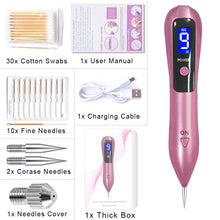 Load image into Gallery viewer, Laser Plasma Pen Freckle Remover Machine LCD Sweep Mole Nevus Dark Spot Skin Wart Tag Tattoo LED Remaval Tool Beauty Salon