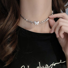 Load image into Gallery viewer, Senior Fashion Women Pendant Necklaces Fine Double Link Chain Metal Heart Party Necklace Jewelry Gift