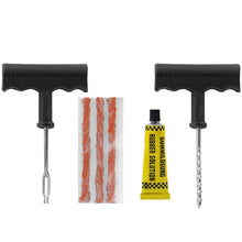 Load image into Gallery viewer, Car Tire Repair Tool Tire Repair Kit Studding Tool Set Auto Bike Tubeless Tire Tyre Puncture Plug Garage Car Accessories