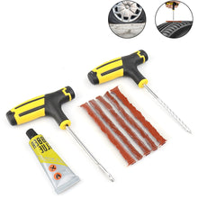 Load image into Gallery viewer, Car Tire Repair Tool Tire Repair Kit Studding Tool Set Auto Bike Tubeless Tire Tyre Puncture Plug Garage Car Accessories