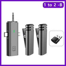 Load image into Gallery viewer, 2023 S17 3 In 1 Wireless Lavalier Microphone Intelligent Noise-Reducing Mic For Iphone Android SLR Camera Loudspeaker Speaker