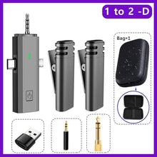 Load image into Gallery viewer, 2023 S17 3 In 1 Wireless Lavalier Microphone Intelligent Noise-Reducing Mic For Iphone Android SLR Camera Loudspeaker Speaker