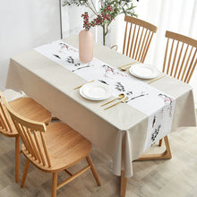 Load image into Gallery viewer, Waterproof Anti-Scald PVC Easy to Wipe Tea Table Cloth Rectangular Household round Table Tablecloth