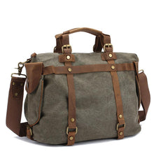 Load image into Gallery viewer, Men's sports outdoor canvas camera bag