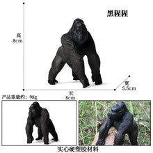 Load image into Gallery viewer, Gorilla Model Toy Wild Animal Model Solid Chimp Garage Kits Ornaments Children's Educational Teaching Toy