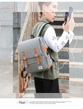 Load image into Gallery viewer, Three-piece suit Large Sport Swagger Bag with Nylon Material Backpack