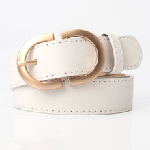 Load image into Gallery viewer, Belt Trendy Coat Belt Women's Simple Bare Waist Imitation Leather Belt