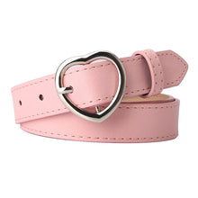 Load image into Gallery viewer, Jeans Decorative Band Girls' Clothing Matching Belt Heart-Shaped Alloy Pin Buckle