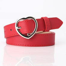 Load image into Gallery viewer, Jeans Decorative Band Girls' Clothing Matching Belt Heart-Shaped Alloy Pin Buckle