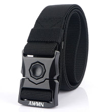 Load image into Gallery viewer, Men's Elastic Belt Military Fans Outdoor Sports Quick off Tactical Pant Belt