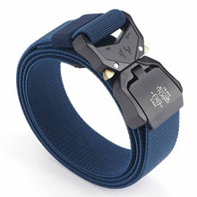 Load image into Gallery viewer, Tactical Nylon Waistband Men's Elastic Pant Belt Military Fan Tooling Belt