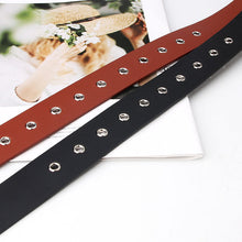 Load image into Gallery viewer, Women's Belt Personality Trendy Chain Decoration Air-Eye Overalls Fashion Belt