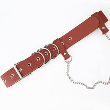 Load image into Gallery viewer, Women's Belt Personality Trendy Chain Decoration Air-Eye Overalls Fashion Belt