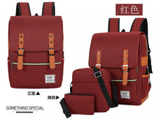 Load image into Gallery viewer, Three-piece suit Large Sport Swagger Bag with Nylon Material Backpack
