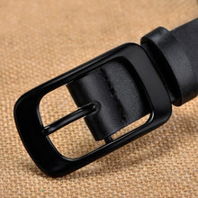 Load image into Gallery viewer, Simple All-Match Fashion Korean Ins Wind Black Belt Student Decoration Jeans Strap Women