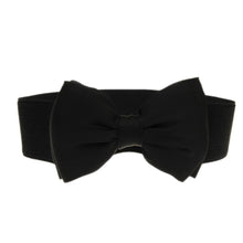 Load image into Gallery viewer, Women Fashion Bowknot Waistband Wide Elastic Stretch Waist Belt