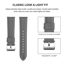 Load image into Gallery viewer, 20mm 22mm Fashion Leather Watch Band Strap for Samsung Galaxy Watch Active 2 40mm 44mm Replacement Wrist strap Elegant Bracele