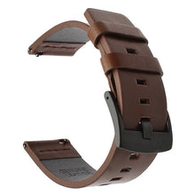 Load image into Gallery viewer, 20mm 22mm Watch band Quick release Leather Strap for Samsung Galaxy Watch 3 Active2 40 44mm huawei watch gt 2 WatchBand 18 24mm