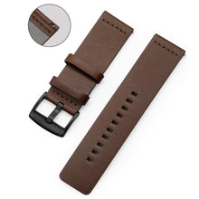 Load image into Gallery viewer, 20mm 22mm Watch band Quick release Leather Strap for Samsung Galaxy Watch 3 Active2 40 44mm huawei watch gt 2 WatchBand 18 24mm