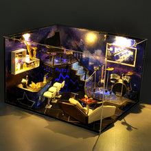 Load image into Gallery viewer, DIY Dollhouse Miniature with Furniture Assembled Model Toy Birthday Christmas Gift