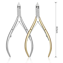 Load image into Gallery viewer, D501 Cuticle Nipper Professional Exfoliating Barbed Repair Nail Care Stainless Steel Scissors