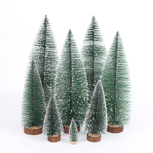 Load image into Gallery viewer, 3PCs Mini Christmas Tree Desktop Ornaments DIY Pine Tree Christmas Decoration